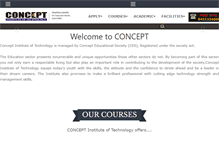 Tablet Screenshot of conceptvns.org